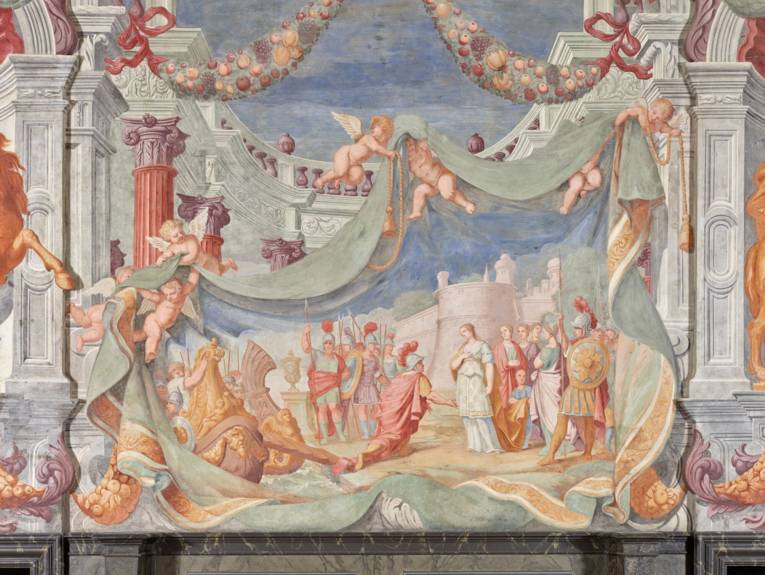 Aeneas trifft auf Dido